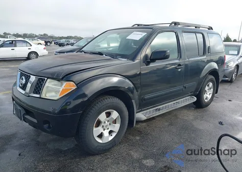 2006 Nissan Pathfinder Se from USA, damaged, VIN 5N1AR18W36C669052